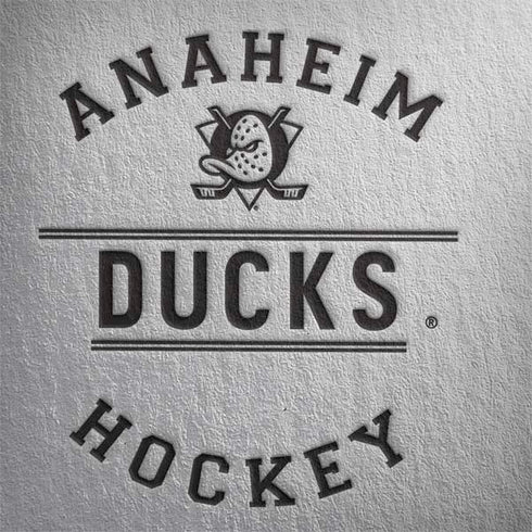 NHL Anaheim Ducks Black Text Dell Inspiron Skin